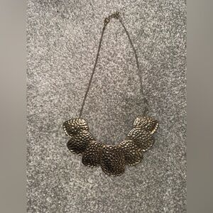 Gold choker forever 21
 8” long